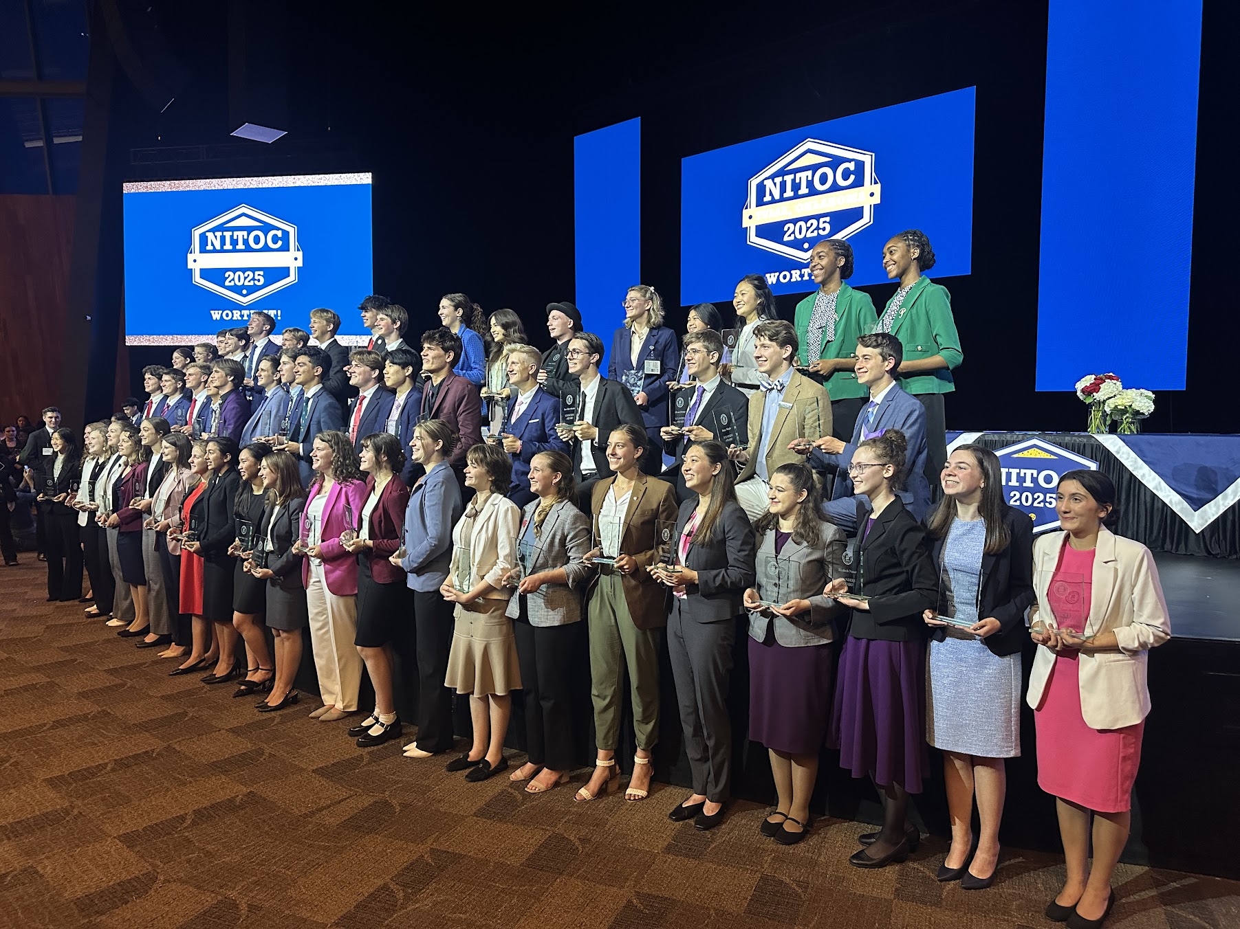 Leadership team or community gathering